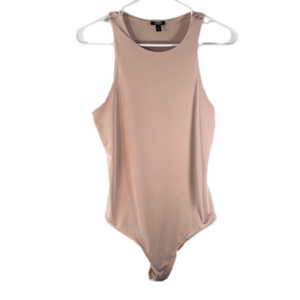 Express Pale Pink Bodysuit Size Medium